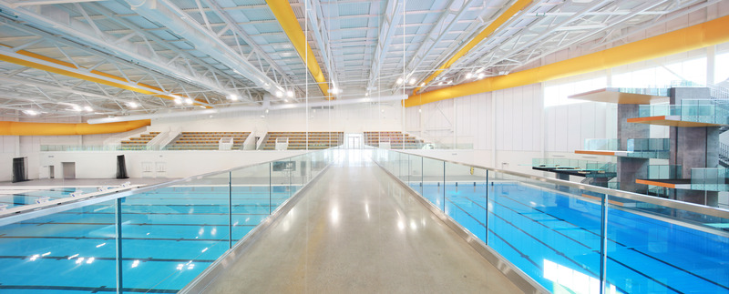 Press kit | 1303-25 - Press release | Laval’s Aquatic Complex: A Dynamic Space Centered Around its Community and Tomorrow’s Athletes - Sid Lee Architecture - Institutional Architecture - Photo credit: Carl-Antonyn Dufault
