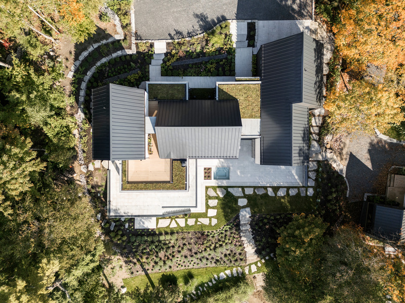 Dossier de presse | 5913-02 - Communiqué de presse | Les Pavillons du Lac - Agence Spatiale - Architecture résidentielle - Crédit photo : Paul Dussault