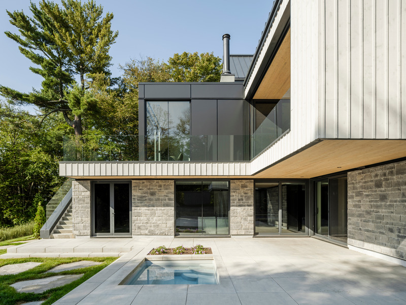Dossier de presse | 5913-02 - Communiqué de presse | Les Pavillons du Lac - Agence Spatiale - Architecture résidentielle - Crédit photo : Paul Dussault