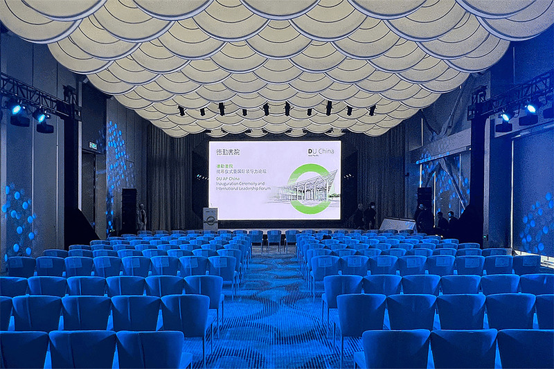 Press kit | 4150-12 - Press release | Deloitte University Asia Pacific China - aoe - Commercial Interior Design - Different usage scenarios in the Grand Ballroom. - Photo credit: Larry Wen
