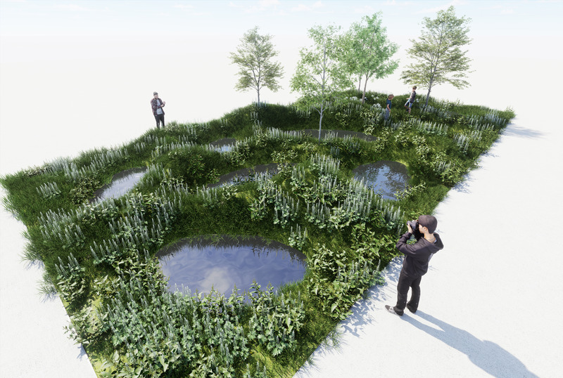 Press kit | 837-51 - Press release | The International Garden Festival Unveils the Projects Selected for its 26th Edition - International Garden Festival | Reford Gardens - Landscape Architecture - Scars of Conflict - Photo credit: Michael Hyttel Thorø