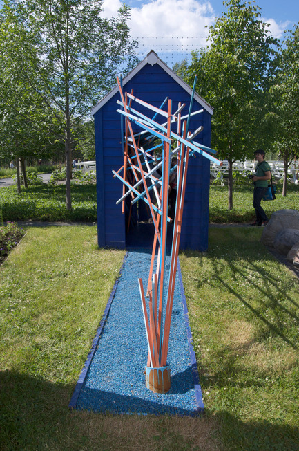 Press kit | 837-01 - Press release | The International Garden Festival 2011 - International Garden Festival / Reford Gardens - Landscape Architecture - Photo credit: Every Garden needs a shed and a lawn