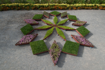 Press kit | 837-01 - Press release | The International Garden Festival 2011 - International Garden Festival / Reford Gardens - Landscape Architecture - Photo credit: &nbsp;Fractal Garden