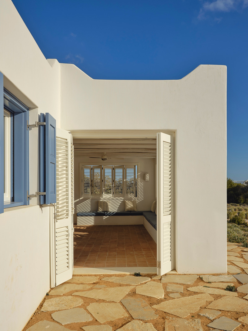 Dossier de presse | 5840-03 - Communiqué de presse | Beachhouse in Agia Kyriaki - ARP - Architecture Research Practice - Architecture résidentielle - Crédit photo : Giulio Ghirardi