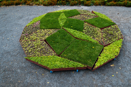 Press kit | 837-01 - Press release | The International Garden Festival 2011 - International Garden Festival / Reford Gardens - Landscape Architecture - Photo credit: &nbsp;Fractal Garden