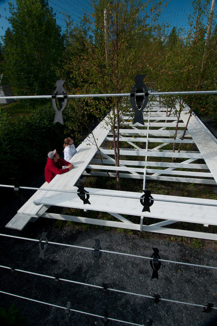 Press kit | 837-01 - Press release | The International Garden Festival 2011 - International Garden Festival / Reford Gardens - Landscape Architecture - Photo credit: Le bon arbre au bon endroit
