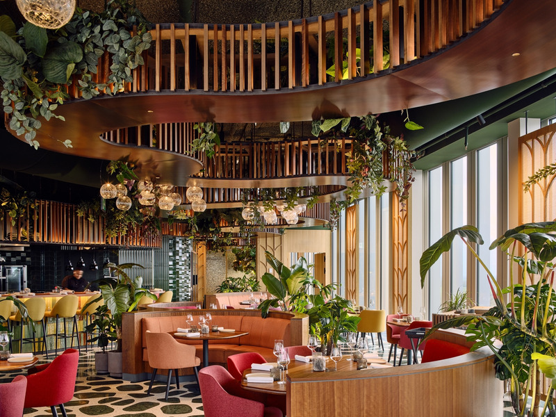 Dossier de presse | 7501-05 - Communiqué de presse | Fifth Annual LIV Hospitality Design Awards Announces Winners for Outstanding Design & Architecture - 3C Awards - Concours - Selva Restaurant, EL EQUIPO CREATIVO - Crédit photo : <p style="">Adria Goula</p>