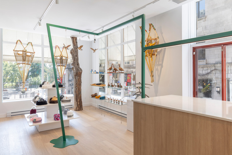 Dossier de presse | 788-10 - Communiqué de presse | Une immersion contemporaine dans la culture crie - Clairoux - Design d’intérieur commercial - Crédit photo : Julien Perron Gagne