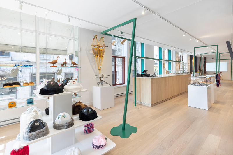 Dossier de presse | 788-10 - Communiqué de presse | Une immersion contemporaine dans la culture crie - Clairoux - Design d’intérieur commercial - Crédit photo : Julien Perron Gagne