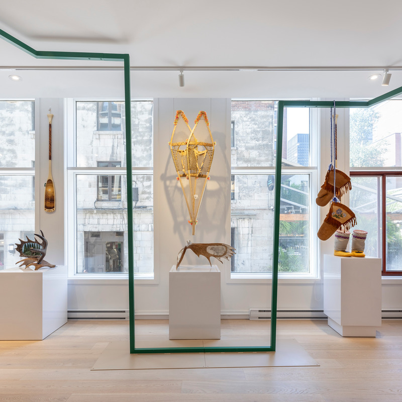 Dossier de presse | 788-10 - Communiqué de presse | Une immersion contemporaine dans la culture crie - Clairoux - Design d’intérieur commercial - Crédit photo : Julien Perron Gagne
