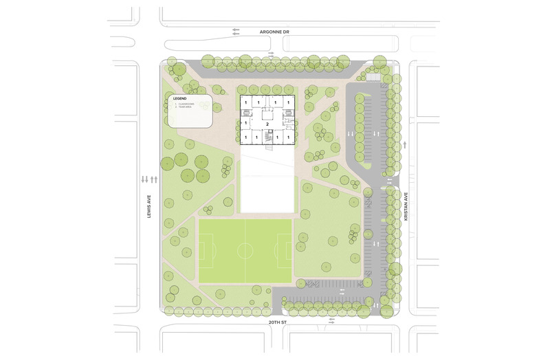 Press kit | 2329-10 - Press release | NEAL Math & Science Academy - JGMA - Institutional Architecture - Photo credit: JGMA