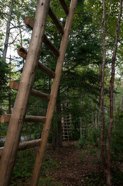 Press kit | 837-01 - Press release | The International Garden Festival 2011 - International Garden Festival / Reford Gardens - Landscape Architecture - Photo credit: Tree Stands