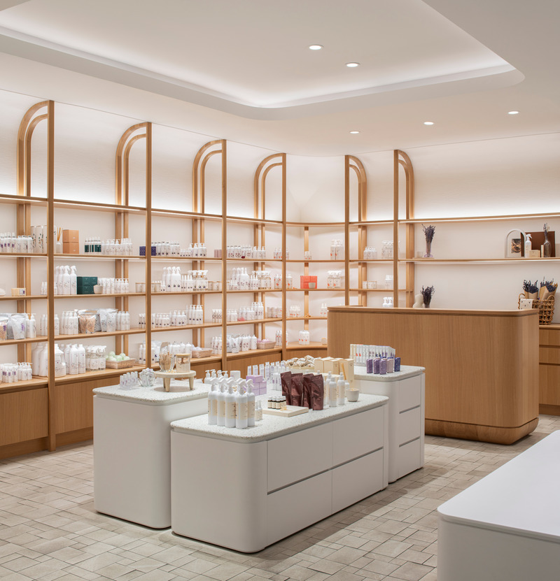 Dossier de presse | 865-62 - Communiqué de presse | La Maison Lavande au centre-ville de Montréal, de la ferme à la boutique - Lemay - Design d’intérieur commercial - Crédit photo : David Boyer