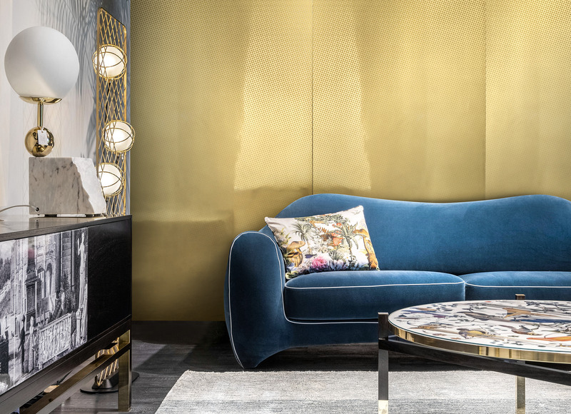 Press kit | 4232-28 - Press release | Superfici Venice Collection by Materica - Materica - Product - <p class=""><b>CAIGO</b><br>by <b>Tiziano Guardini and Luigi Ciuffreda</b></p><p class=""><br></p><p class="">Venetians call the fog that shrouds their city “caigo”, softening the contours of alleys, monuments, and palaces that gradually emerge in a dreamlike, muffled dimension. Time seems suspended, and Venice transforms into an even more secretive place, irresistibly inviting exploration.</p><p class="">This sense of mystery is evoked by Caigo, a boiserie whose floating vibrations bring an ethereal lightness to any space. The delicate laser detailing on the metal creates a subtle yet precious interplay of polished and matte contrasts, evoking an ethereal and transient atmosphere.</p><p class="">Caigo is offered in polished/matte brass, zinc, copper, pewter, and alpaca. To enhance the panels with additional nuances, all metal finishes can also be customized with an optional black overlay.</p> - Photo credit: Courtesy of Materica
