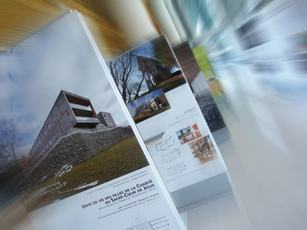 Press kit | 774-08 - Press release | Exposition « Parcours littéraire d’une architecture gagnante » à Québec - L'Ordre des architectes du Québec (OAQ) - Event + Exhibition