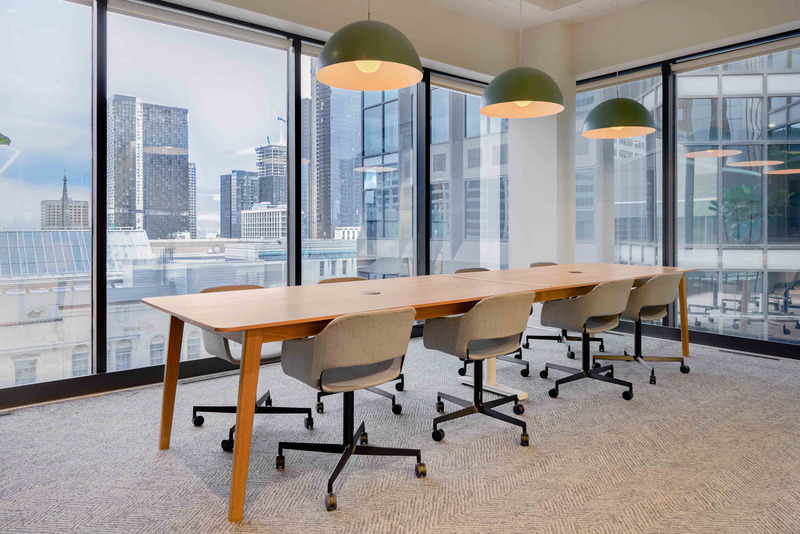 Press kit | 7683-01 - Press release | Made by Gather's Montreal Office - Espazio Design - Commercial Interior Design - Conference room - Photo credit: Made by Gather 
