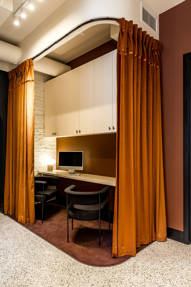 Dossier de presse | 6480-02 - Communiqué de presse | Espace Skins, la clinique médico-esthétique qui allie élégance, fonctionnalité, confort et confidentialité - Indee Design - Design d’intérieur commercial - Crédit photo : Caroline Thibault