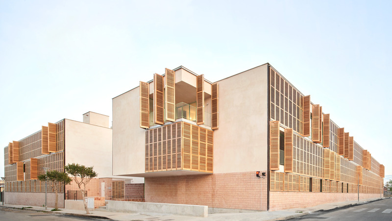 Dossier de presse | 1968-22 - Communiqué de presse | The Architecture MasterPrize (AMP) 2025: Celebrating a Decade of Architectural Excellence - Farmani Group - Concours - 54 social housing in Inca, Mallorca, Balearic Islands by ortuny-Alventosa, Morell Arquitectes (F-AM Arquitectes) - Crédit photo : José Hevia