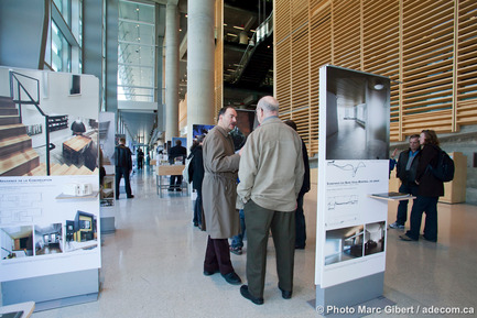 Press kit | 774-08 - Press release | Exposition « Parcours littéraire d’une architecture gagnante » à Québec - L'Ordre des architectes du Québec (OAQ) - Event + Exhibition