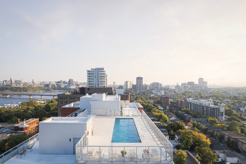 Press kit | 5174-06 - Press release | Éléonore: blanchette archi.design and MDTP atelier d’architecture Shape Gatineau’s Evolving Skyline - blanchette archi.design & MDTP atelier d'architecture - Residential Architecture - Photo credit: welldone.archi