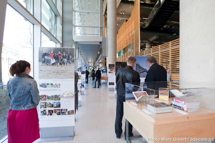 Press kit | 774-08 - Press release | Exposition « Parcours littéraire d’une architecture gagnante » à Québec - L'Ordre des architectes du Québec (OAQ) - Event + Exhibition