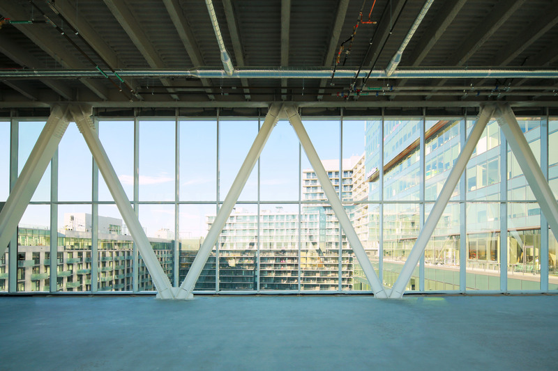 Dossier de presse | 1303-27 - Communiqué de presse | Espace Montmorency : un modèle de densification intelligente qui redéfinit le centre-ville de la couronne nord - Montoni, Fonds immobilier de solidarité FTQ & Sid Lee Architecture - Architecture résidentielle - Crédit photo : Carl-Antonyn Dufault