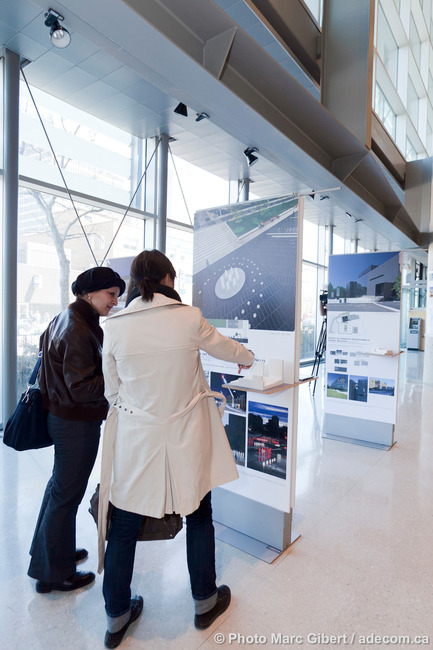 Press kit | 774-08 - Press release | Exposition « Parcours littéraire d’une architecture gagnante » à Québec - L'Ordre des architectes du Québec (OAQ) - Event + Exhibition