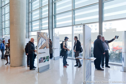 Press kit | 774-08 - Press release | Exposition « Parcours littéraire d’une architecture gagnante » à Québec - L'Ordre des architectes du Québec (OAQ) - Event + Exhibition