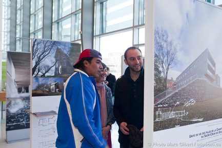 Press kit | 774-08 - Press release | Exposition « Parcours littéraire d’une architecture gagnante » à Québec - L'Ordre des architectes du Québec (OAQ) - Event + Exhibition
