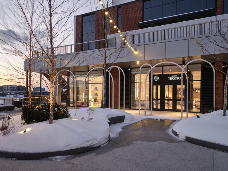 Press kit | 5174-07 - Press release | Maison Territo: An Immersive Journey into Italian Luxury at Royalmount - Maison Territo & blanchette archi.design - Commercial Architecture - Photo credit: Phil Bernard