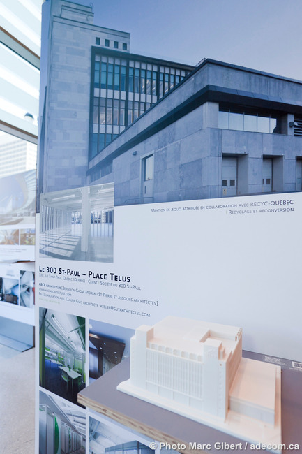 Press kit | 774-08 - Press release | Exposition « Parcours littéraire d’une architecture gagnante » à Québec - L'Ordre des architectes du Québec (OAQ) - Event + Exhibition