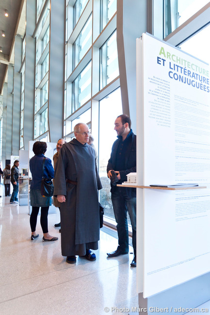 Press kit | 774-08 - Press release | Exposition « Parcours littéraire d’une architecture gagnante » à Québec - L'Ordre des architectes du Québec (OAQ) - Event + Exhibition