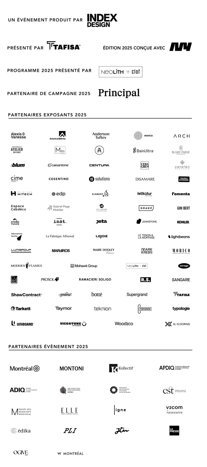 Dossier de presse | 611-47 - Communiqué de presse | Complètement Design 2025 : une édition sous le signe du processus créatif - Index-Design - Évènement + Exposition - Crédit photo : Logos Complètement Design 2025