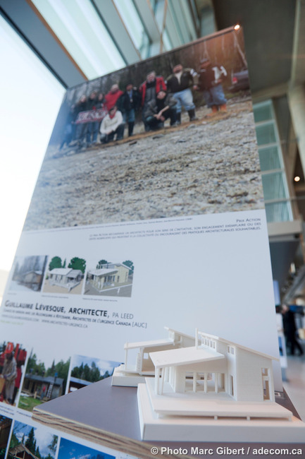 Press kit | 774-08 - Press release | Exposition « Parcours littéraire d’une architecture gagnante » à Québec - L'Ordre des architectes du Québec (OAQ) - Event + Exhibition