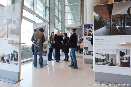 Press kit | 774-08 - Press release | Exposition « Parcours littéraire d’une architecture gagnante » à Québec - L'Ordre des architectes du Québec (OAQ) - Event + Exhibition