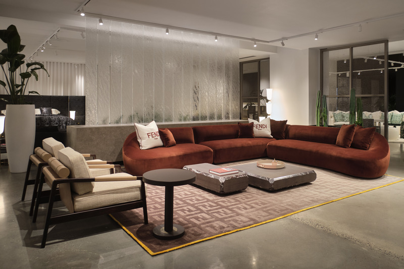 Press kit | 5174-07 - Press release | Maison Territo: An Immersive Journey into Italian Luxury at Royalmount - Maison Territo & blanchette archi.design - Commercial Architecture - Fendi Casa - Photo credit: Phil Bernard