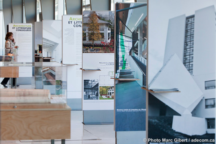 Press kit | 774-08 - Press release | Exposition « Parcours littéraire d’une architecture gagnante » à Québec - L'Ordre des architectes du Québec (OAQ) - Event + Exhibition