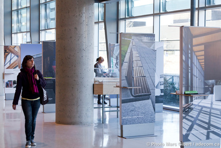 Press kit | 774-08 - Press release | Exposition « Parcours littéraire d’une architecture gagnante » à Québec - L'Ordre des architectes du Québec (OAQ) - Event + Exhibition