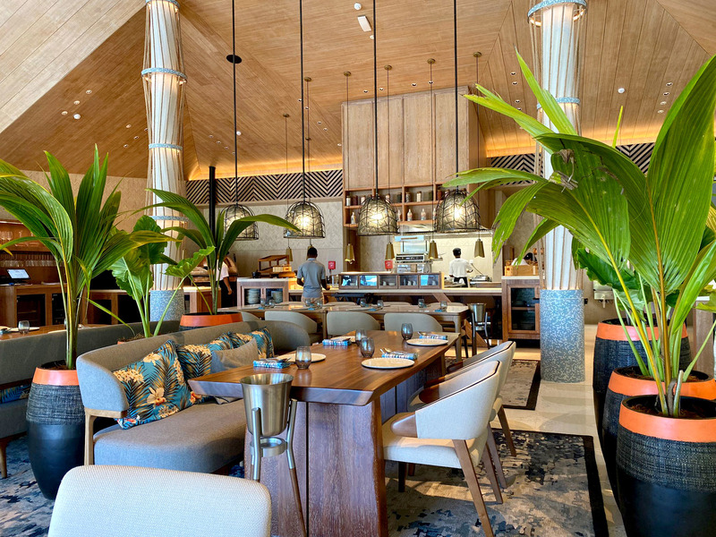 Press kit | 7684-01 - Press release | Waldorf Astoria Seychelles Platte Island:   A New Era of Luxury in the      Seychelles - Eco-id Architects - Commercial Architecture -  All Day Dining - La Perle   - Photo credit: Waldorf Astoria Seychelles Platte Island