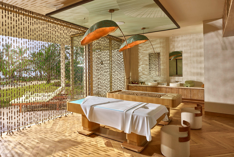 Press kit | 7684-01 - Press release | Waldorf Astoria Seychelles Platte Island:   A New Era of Luxury in the      Seychelles - Eco-id Architects - Commercial Architecture - Spa - Photo credit: Waldorf Astoria Seychelles Platte Island