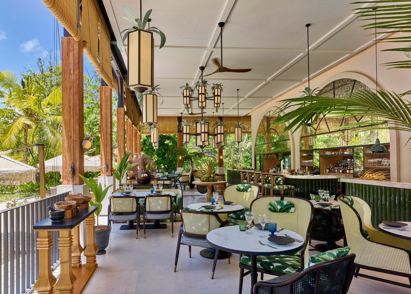 Press kit | 7684-01 - Press release | Waldorf Astoria Seychelles Platte Island:   A New Era of Luxury in the      Seychelles - Eco-id Architects - Commercial Architecture -  <h3>Specialty Restaurant - Maison des Epices<br></h3>  - Photo credit: Waldorf Astoria Seychelles Platte Island