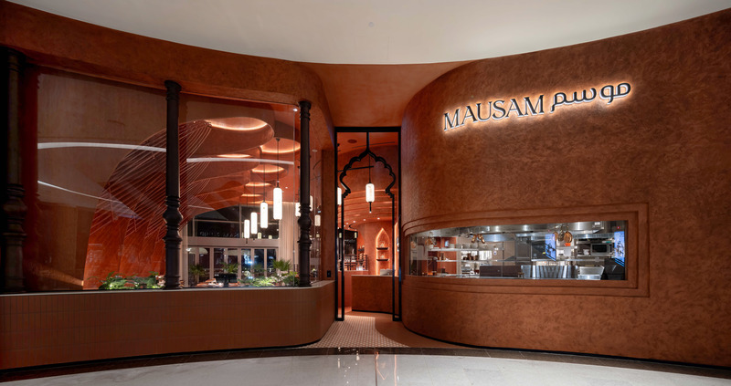 Press kit | 7534-04 - Press release | Mausam: An Architectural and Culinary Journey Through India’s Legacy - 4SPACE - Commercial Interior Design - Mausam, Dubai Mall, by 4SPACE - Photo credit: Anas Rifai