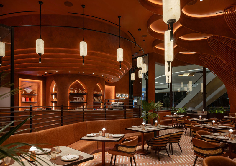 Press kit | 7534-04 - Press release | Mausam: An Architectural and Culinary Journey Through India’s Legacy - 4SPACE - Commercial Interior Design - Mausam, Dubai Mall, by 4SPACE - Photo credit: Anas Rifai