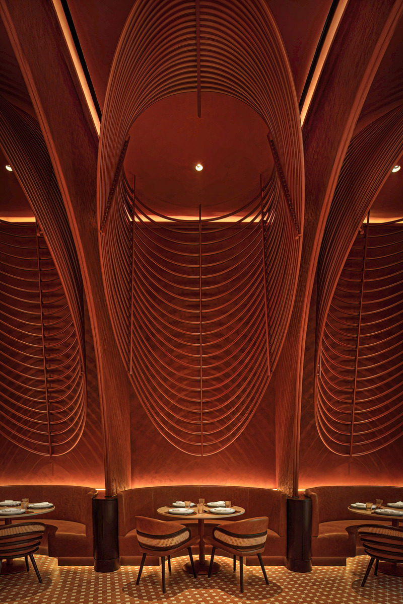 Press kit | 7534-04 - Press release | Mausam: An Architectural and Culinary Journey Through India’s Legacy - 4SPACE - Commercial Interior Design - Mausam, Dubai Mall, by 4SPACE - Photo credit: Anas Rifai