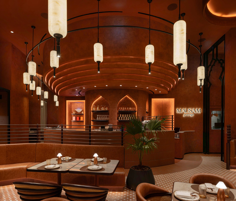 Press kit | 7534-04 - Press release | Mausam: An Architectural and Culinary Journey Through India’s Legacy - 4SPACE - Commercial Interior Design - Mausam, Dubai Mall, by 4SPACE - Photo credit: Anas Rifai