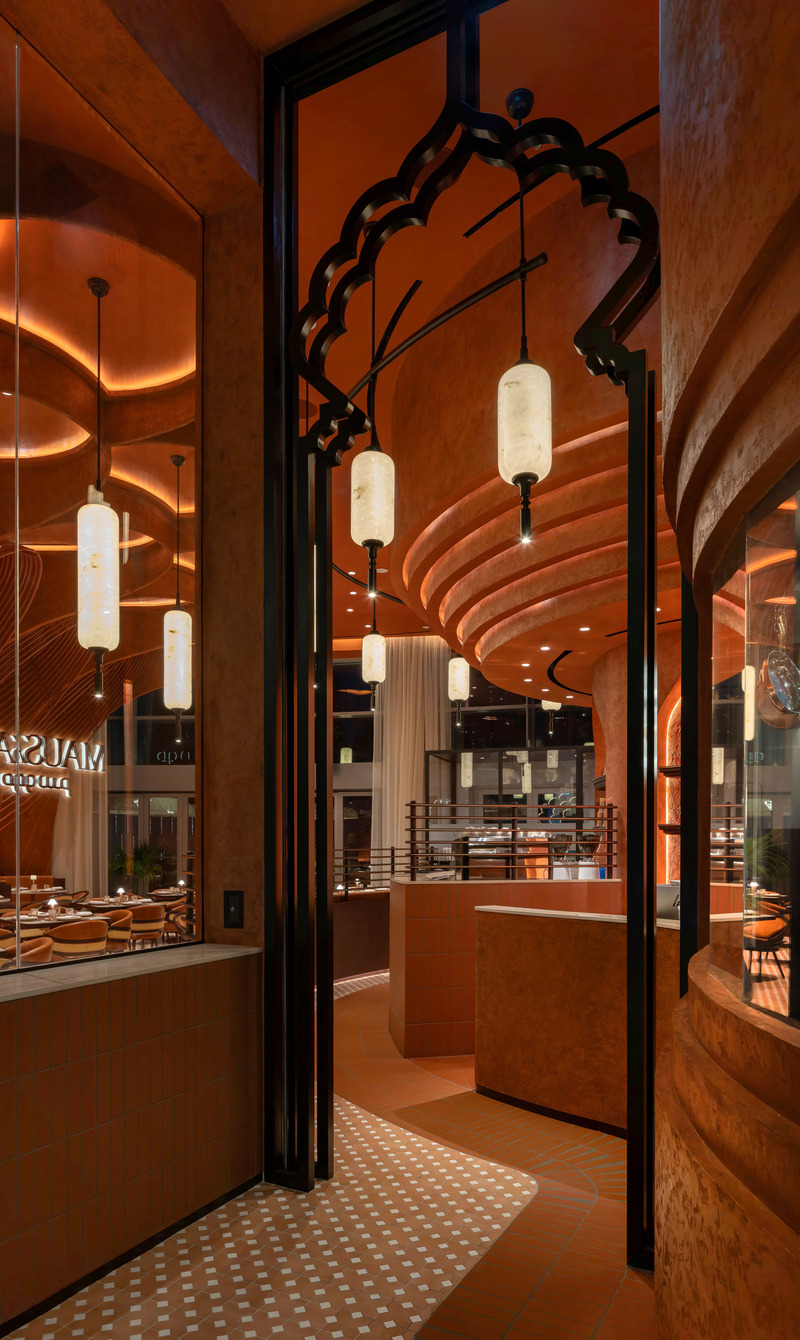 Press kit | 7534-04 - Press release | Mausam: An Architectural and Culinary Journey Through India’s Legacy - 4SPACE - Commercial Interior Design - Mausam, Dubai Mall, by 4SPACE - Photo credit: Anas Rifai