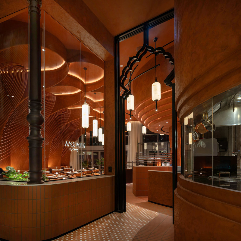 Press kit | 7534-04 - Press release | Mausam: An Architectural and Culinary Journey Through India’s Legacy - 4SPACE - Commercial Interior Design - Mausam, Dubai Mall, by 4SPACE - Photo credit: Anas Rifai