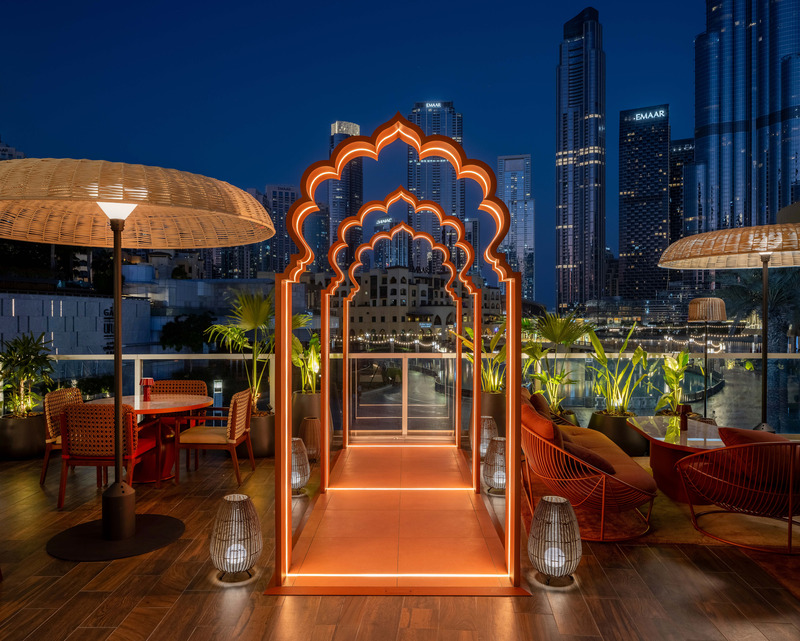 Press kit | 7534-04 - Press release | Mausam: An Architectural and Culinary Journey Through India’s Legacy - 4SPACE - Commercial Interior Design - Mausam, Dubai Mall, by 4SPACE - Photo credit: Anas Rifai
