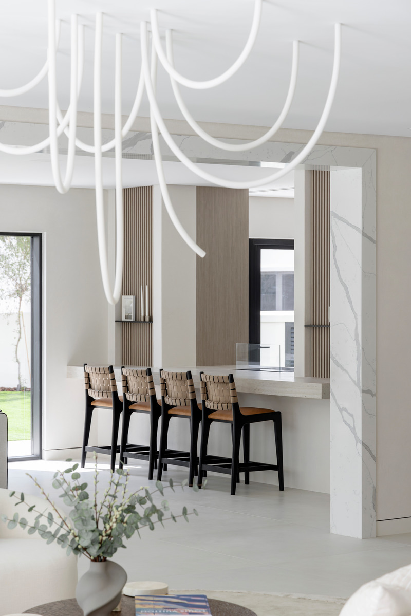 Press kit | 7534-06 - Press release | Living in Motion: The Curved Harmony of Lime Tree Valley Villa - GroundedDesign - Residential Interior Design - Lime Tree Valley Villa, by GroundedDesign - Photo credit: Kelly Tooze
