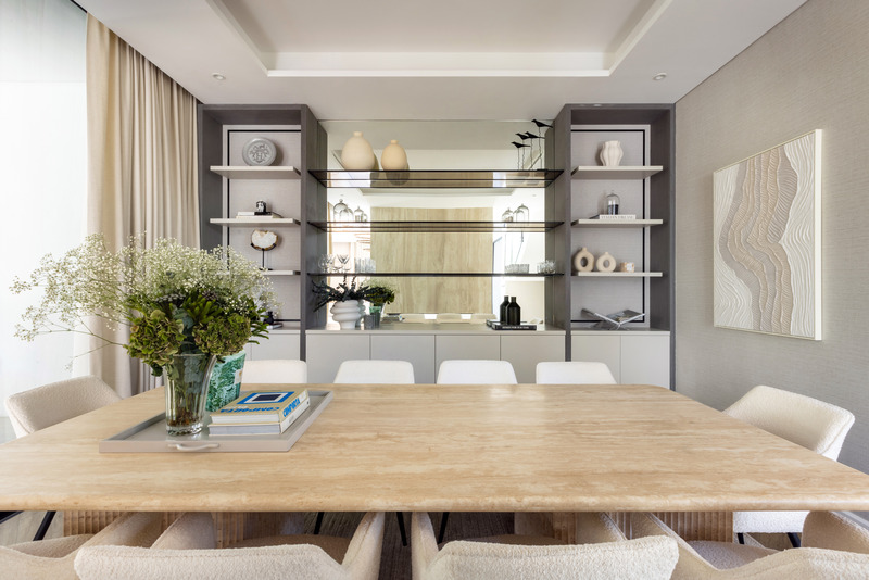 Dossier de presse | 7534-05 - Communiqué de presse | Créer la sérénité : l’alchimie des matériaux et de l’espace à la villa Esencia - ELE Interior - Design d’intérieur résidentiel - Essencia Villa by ELE Interior - Crédit photo : Aasiya Jagadeesh